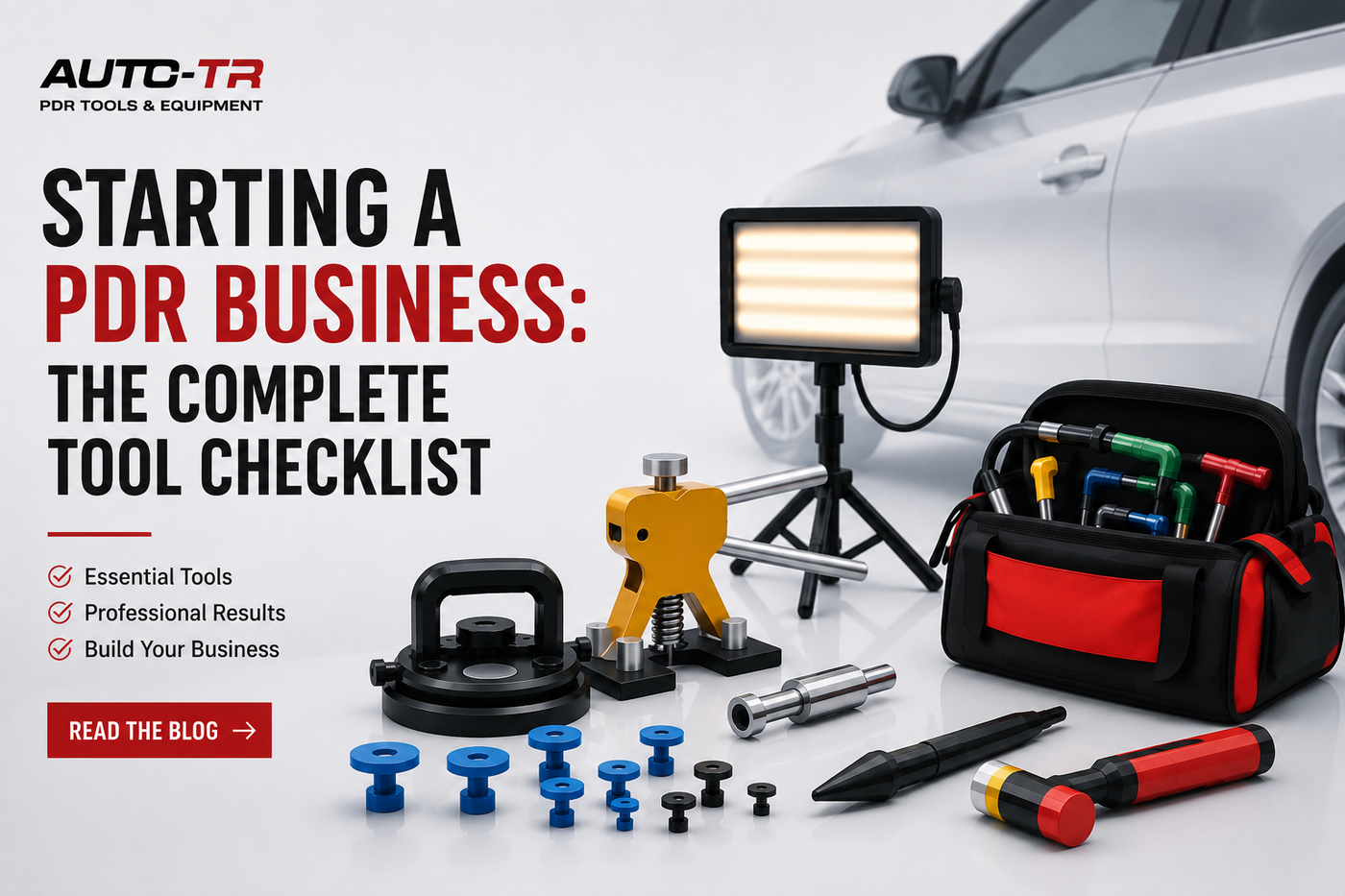 Starting a PDR Business: The Complete Tool Checklist