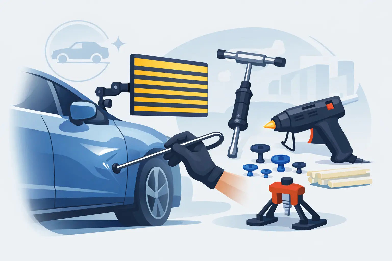 Dent Removal Tools for Clean, Profitable PDR