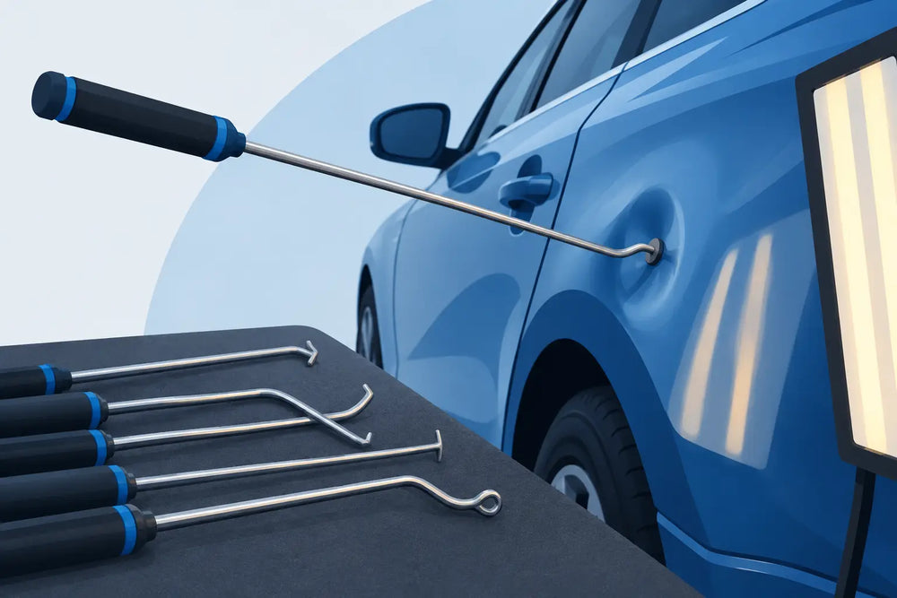 PDR Hooks for Controlled Dent Repair Access