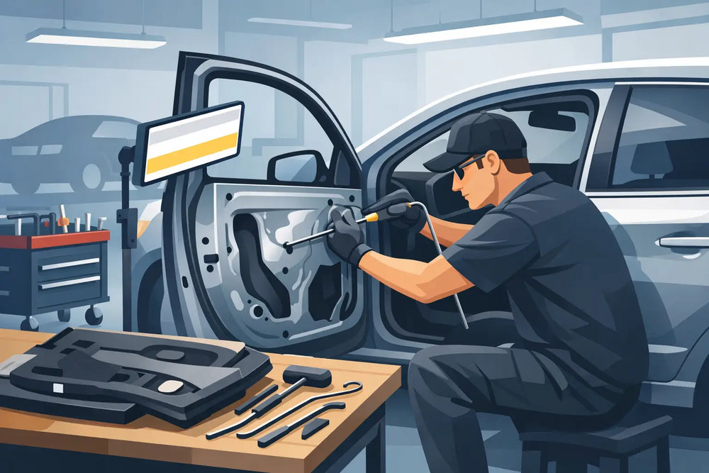 Vehicle Panel Access Guide for PDR Repairs