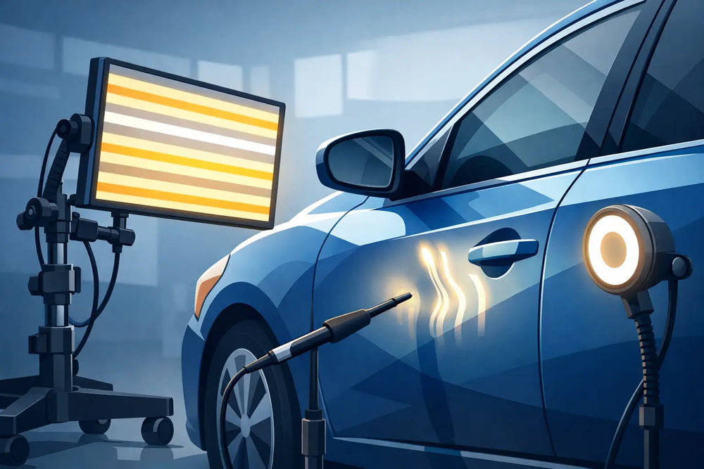 PDR Lighting for Accurate Paintless Dent Reading