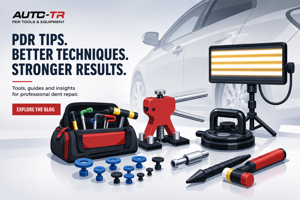Glue Pulling vs. Push Rods: Which PDR Method for Which Dent