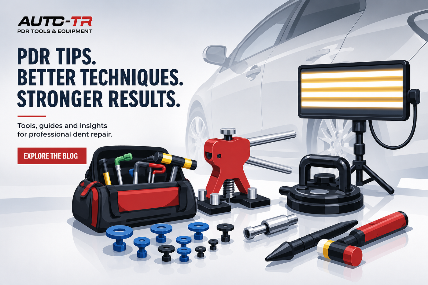 Glue Pulling vs. Push Rods: Which PDR Method for Which Dent