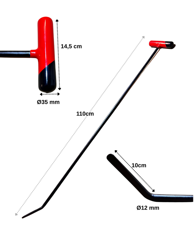 63 Pcs Complete Set (15 pcs adjustable handle) - PDR Tools Set