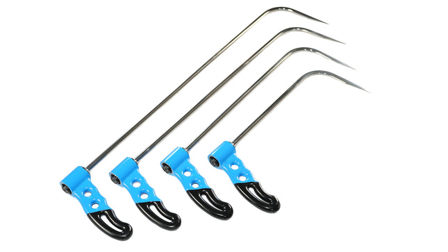 3-teiliges Set mit verstellbaren Griffstangen (runde Spitze)