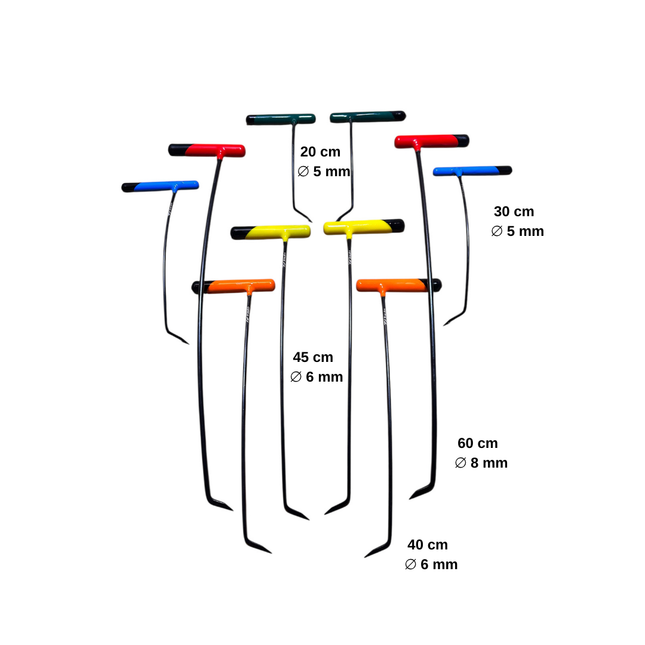 Ayder Set - 10 Pieces of Special Curve Set - PDR Tools
