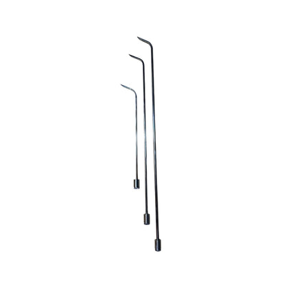 Rome Set - 3 Pieces 360° Rotatable Rods - Nickel Plating