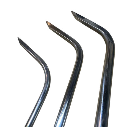 Rome Set - 3 Pieces 360° Rotatable Rods - Nickel Plating