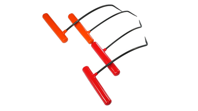 4-Piece Single Bend Curved PDR Rod Set (Sharp Tip)