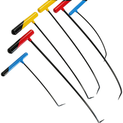 10-Piece Single Bend Curved PDR Rod Set (Sharp Tip) - 20–60cm