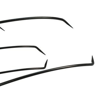 10-Piece Single Bend Curved PDR Rod Set (Sharp Tip) - 20–60cm
