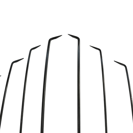10-Piece Single Bend Curved PDR Rod Set (Sharp Tip) - 20–60cm