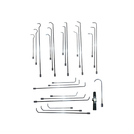 PDR 26 Pcs Rotatable and Tactical Handle Stainless Steel Rod Set