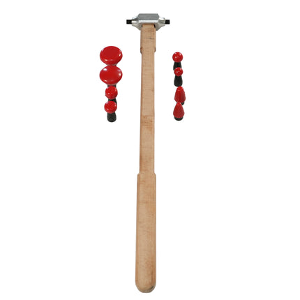 PDR Aluminum Head Hammer Set + 8 Interchangeable Tips