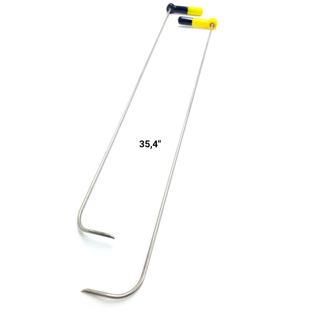 2 Pieces Adjustable Handle 360 Degree - 90cm/8mm