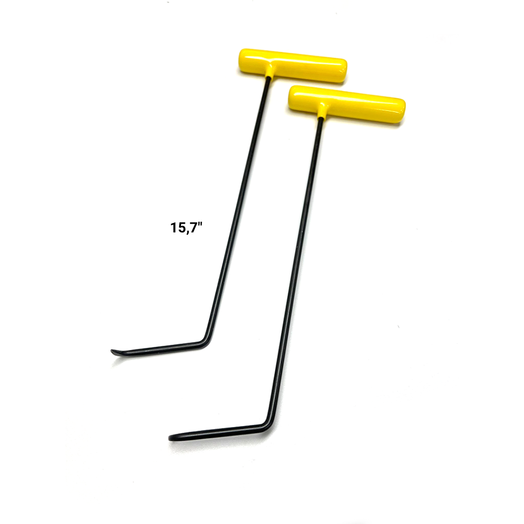 2 Pieces Special Curve Sticks Yellow - PDR Tools
