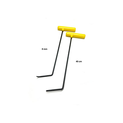 2 Pieces Special Curve Sticks Yellow - PDR Tools