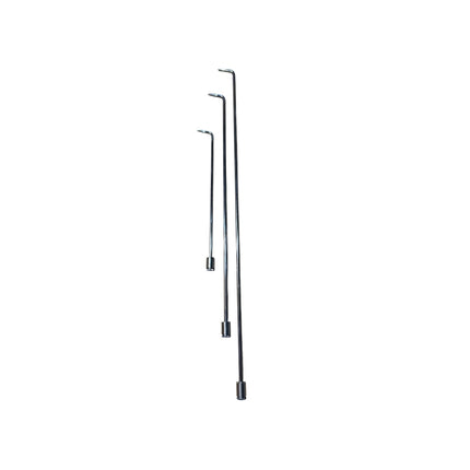 Miami Set - 3 Pieces 360° Rotatable Rods - Nickel Plating