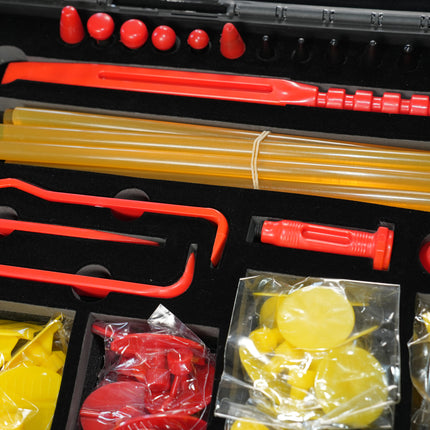 PDR MasterLine Premium Paintless Dent Repair Kit with Case - 140 Pieces