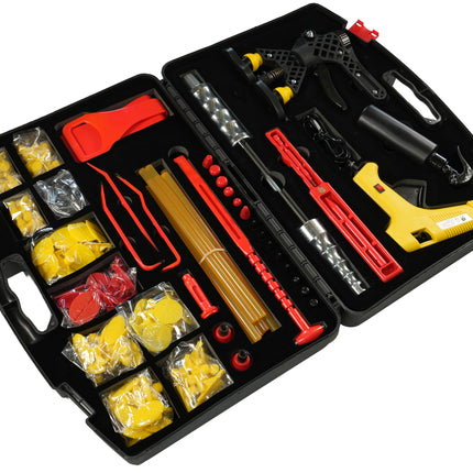 PDR MasterLine Premium Paintless Dent Repair Kit with Case - 140 Pieces