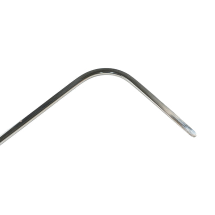 3-Piece Stainless Steel Adjustable Handle Rod Set (Round Tip)