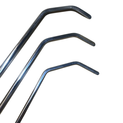 Bern Set - 3 Pieces 360° Rotatable Rods - Nickel Plating