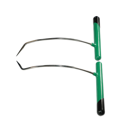 10-Piece Stainless Steel Single Bend Curved PDR Rod Set (Sharp Tip)