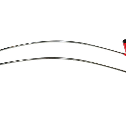 10-Piece Stainless Steel Single Bend Curved PDR Rod Set (Sharp Tip)