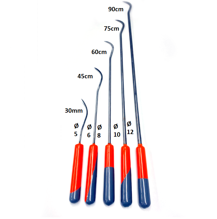 Yerebatan Set - 5 Pieces of Spring Steel Set - PDR Tools