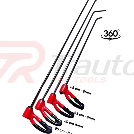 62 Pcs Complete Set (15 pcs adjustable handle) - PDR Tools Set