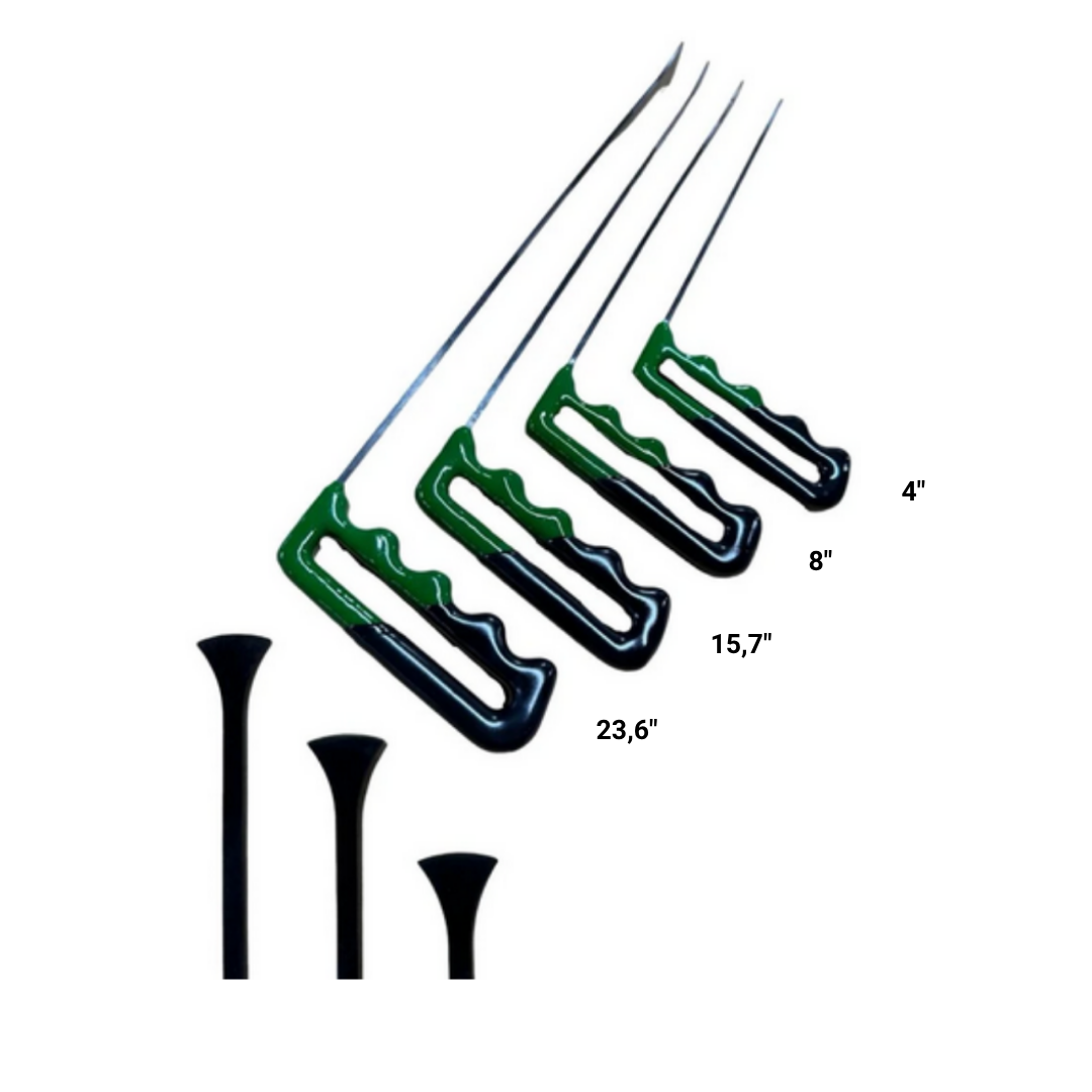 4 Pieces Whaletail Set - PDR Tools