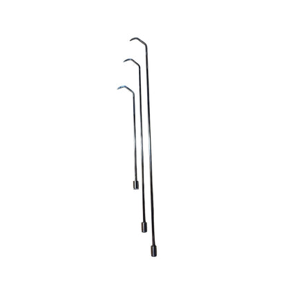 Texas Set - 3 Pieces 360° Rotatable Rods - Nickel Plating