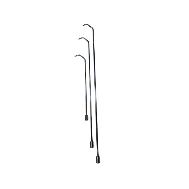 Texas Set - 3 Pieces 360° Rotatable Rods - Nickel Plating