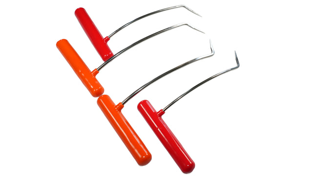 4-teiliges PDR-Stab-Set mit einfacher Biegung (scharfe Spitze)