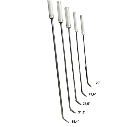 PDR Aluminium Handle Stick Set For Roof 5 pcs