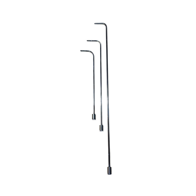 New Jersey Set - 3 Pieces 360° Rotatable Rods - Nickel Plating