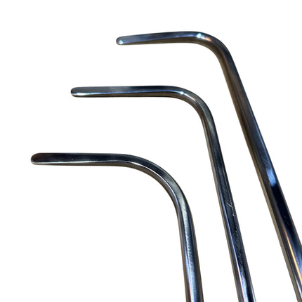 New Jersey Set - 3 Pieces 360° Rotatable Rods - Nickel Plating