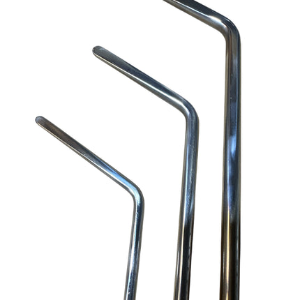 Wisconsin Set - 3 Pieces 360° Rotatable Rods - Nickel Plating