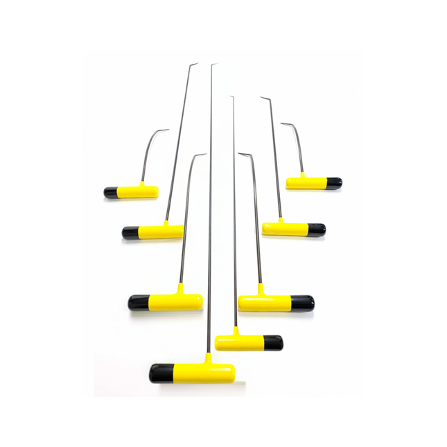 Gülhane Set - 8 Piece Spring Steel Rod Set - PDR Tools
