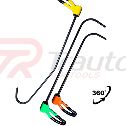 Nilüfer Set - 3 Piece 360 degree Adjustable Handle Rods