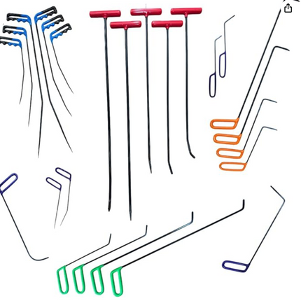 25 Pieces Starter Rod Set