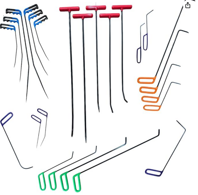 25 Pieces Starter Rod Set