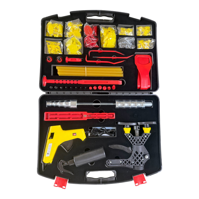 PDR MasterLine Premium Paintless Dent Repair Kit with Case - 140 Pieces
