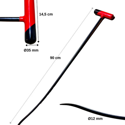 Special Flat End Rod