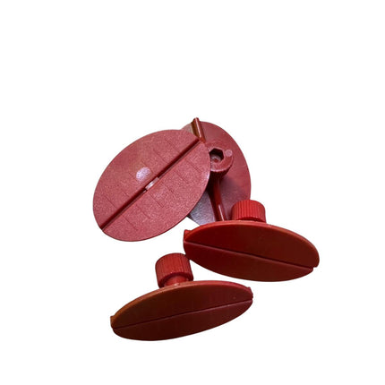 Glue tabs for pdr dent - 9046 - 49-34 mm Red - (10 pack)