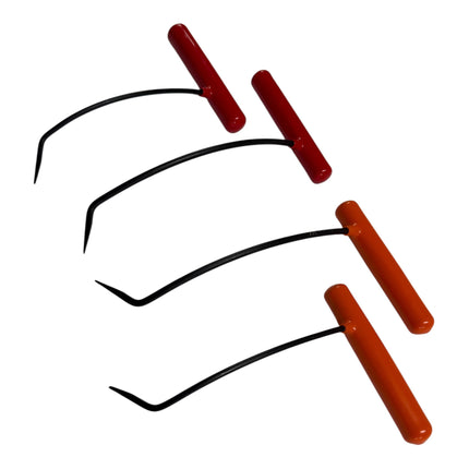4-teiliges PDR-Stab-Set mit einfacher Biegung (scharfe Spitze)