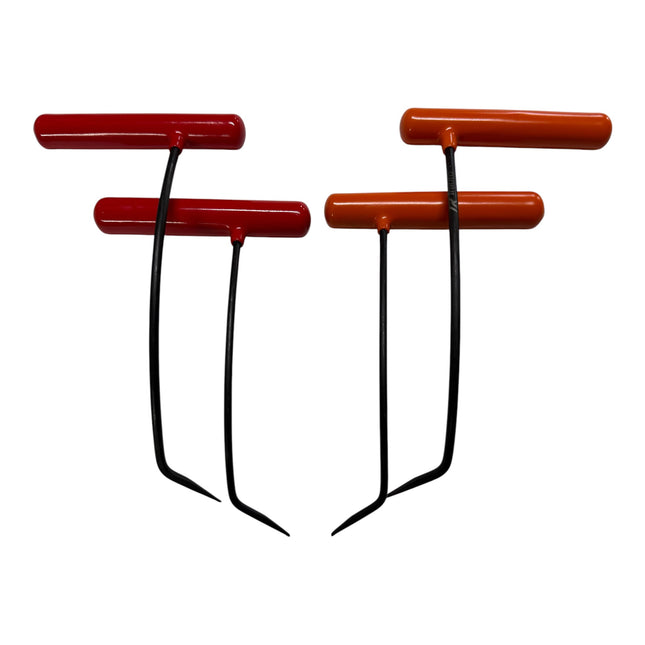 4-Piece Single Bend Curved PDR Rod Set (Sharp Tip)