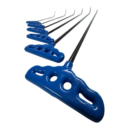 6-teiliges PDR-Stab-Set mit einfacher Biegung (spitze Spitze)