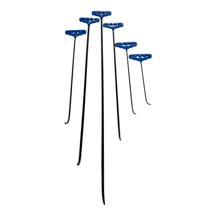 6-teiliges PDR-Stab-Set mit einfacher Biegung (spitze Spitze)