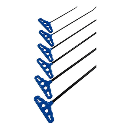 6-teiliges PDR-Stab-Set mit einfacher Biegung (spitze Spitze)